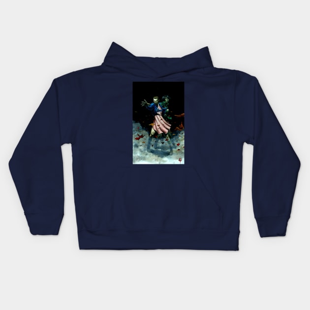 Stranger thing Kids Hoodie by StefanoArtibani